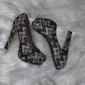 Steve Madden pattered heels